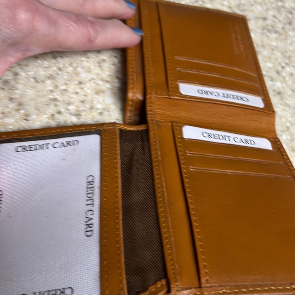 Genuinely Leather RFID Protected Men’s Bifold Wallet